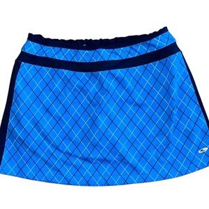 Like New CHAMPION Argyle Tennis Skort, M